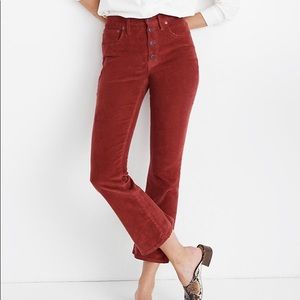 Madewell corduroy pants